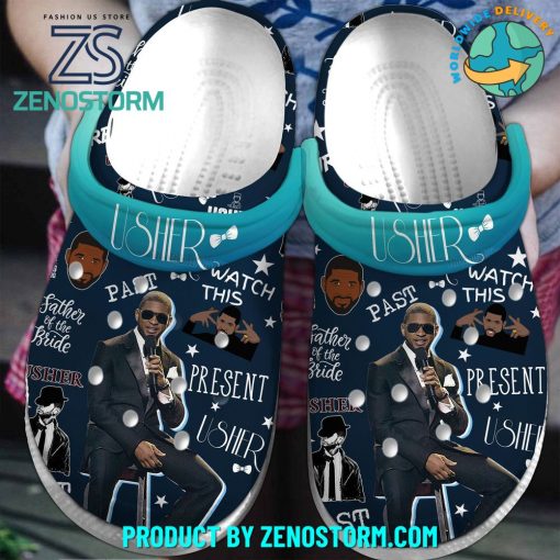 Usher American Singer Past Present Future Tour Crocs