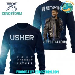 Usher American Singer Past Present Future Tour Hoodie Zip Hoodie Sweatshirt