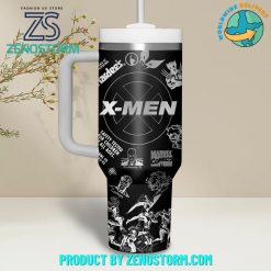 XMen Marvel Comics Black 40 oz Stanley Tumbler