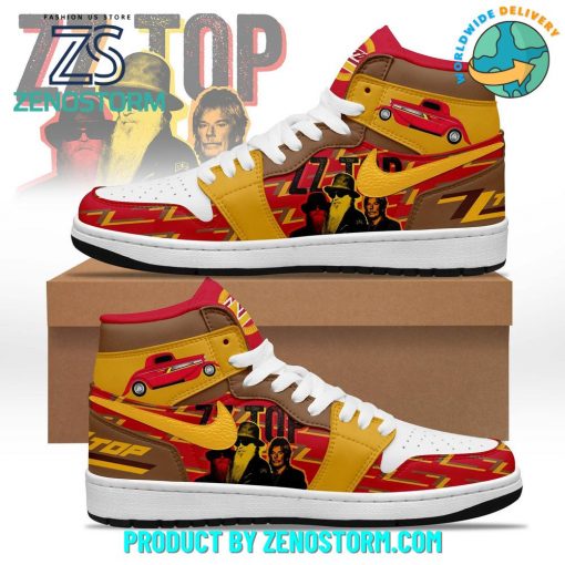 ZZ Top American Rock Band Special Nike Air Jordan 1