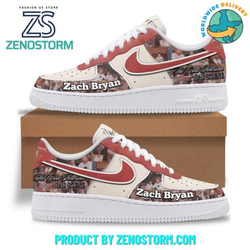 Zach Bryan The Great American Bar Scene Nike Air Force 1