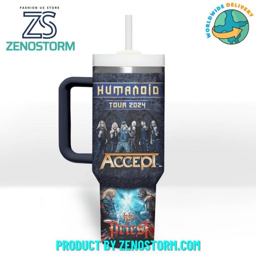 Accept Humanoid 2024 Tour Customized Stanley Tumbler