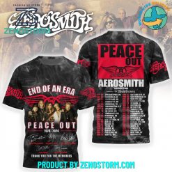 Aerosmith End Of An Era 2024 Shirt