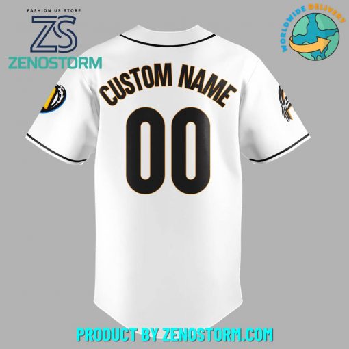 Akron RubberDucks Limited Edition Customized Baseball Jersey