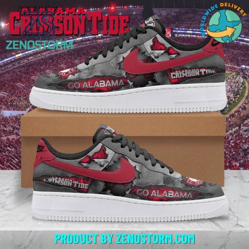 Alabama Crimson Tide NCAA Football Nike Air Force 1