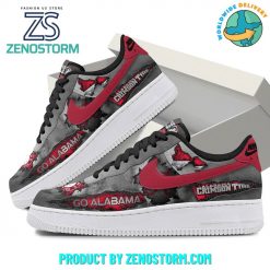 Alabama Crimson Tide NCAA Football Nike Air Force 1