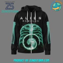 Alien Romulus 2024 Face Your Fear Zip Hoodie