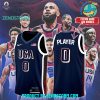 American Team Customized White Nike Basketball Jersey 2024