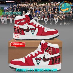 Arizona Diamondbacks Baseball Custom Name Air Jordan 1