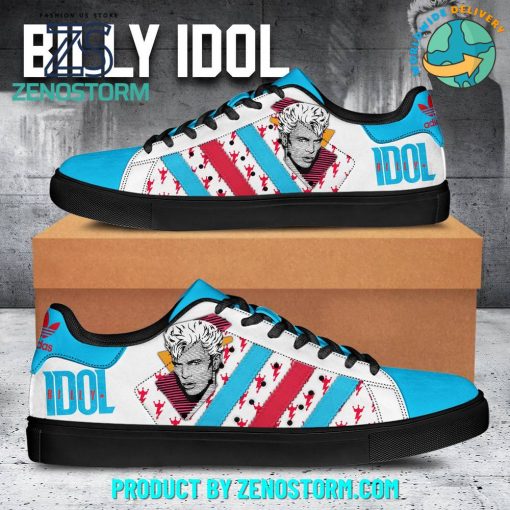 Billy Idol Special Adidas Stan Smith Shoes