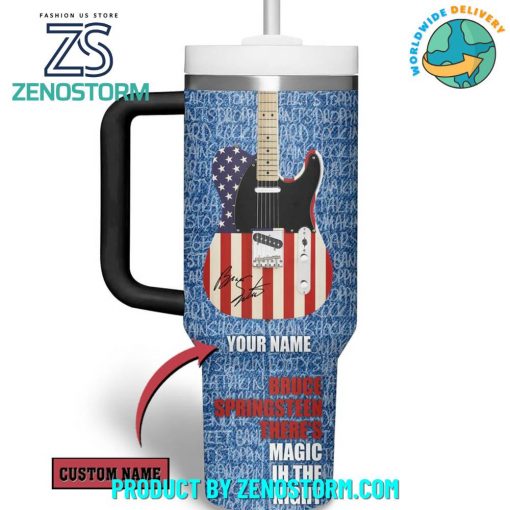 Bruce Springsteen 2024 Tour Customized Stanley Tumbler