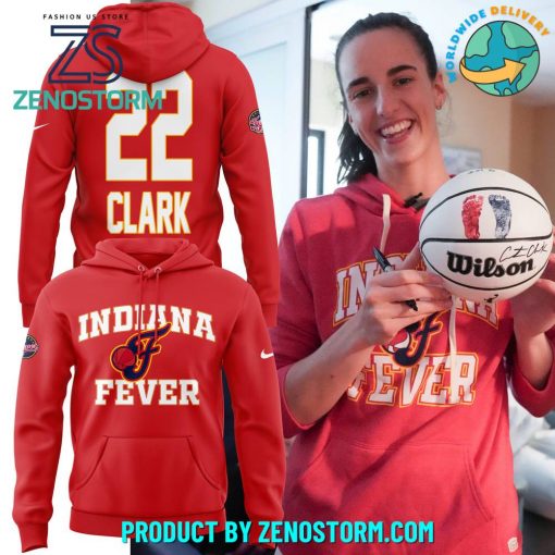 Caitlin Clark Indiana Fever Hoodie – Red