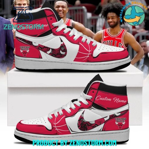 Chicago Bulls NBA 2024 Personalized Nike Air Jordan 1