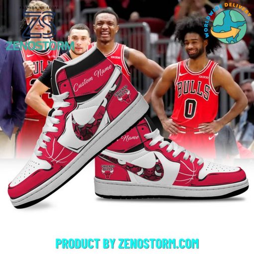 Chicago Bulls NBA 2024 Personalized Nike Air Jordan 1