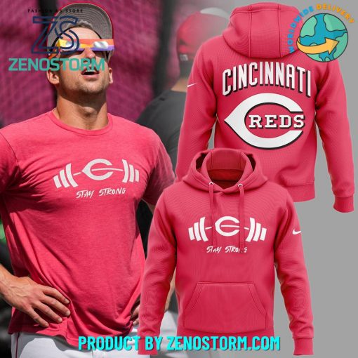 Cincinnati Reds Baseball Team Special Stay Strong Hoodie