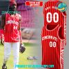 Cincinnati Reds Red Black Customized Basketball Jersey