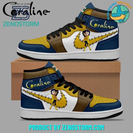 Coraline Happy Halloween Nike Air Jordan 1