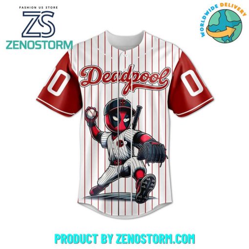 Deadpool Limited Edition Customized Baseball Jersey