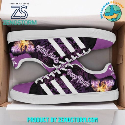 Deep Purple Rock Band Adidas Stan Smith Shoes