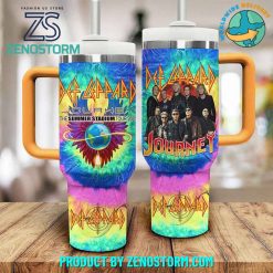 Def Leppad Journey The Summer Tour 2024 Stanley Tumbler