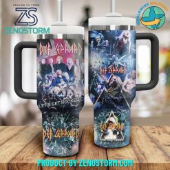 Def Leppard Lets Get Rocked Stanley Tumbler