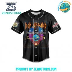 Def Leppard The Summer Stadium Tour Baseball Jersey