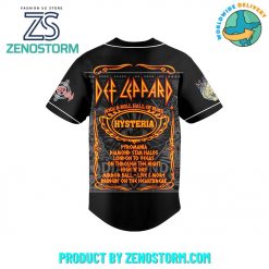 Def Leppard The Summer Stadium Tour Baseball Jersey