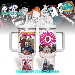 Dunkin Donuts x Horror Movies Halloween Stanley Tumbler