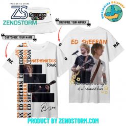 Ed Sheeran 2024 Mathematics Tour Custom Name Shirt