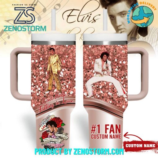 Elvis Presley Gift For Fan Personalized Stanley Tumbler