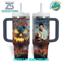 Elvis Presley The King Happy Halloween Stanley Tumbler