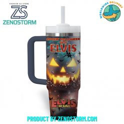 Elvis Presley The King Happy Halloween Stanley Tumbler