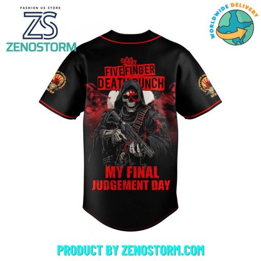 Five Finger Death Punch My Final Judgement Day Baseball Jersey