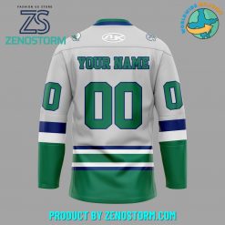 Florida Everblades Custom Name White Hockey Jersey