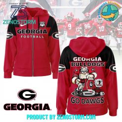 Georgia Bulldogs NCAA Football Zip Hoodie