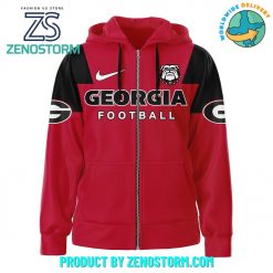 Georgia Bulldogs NCAA Football Zip Hoodie