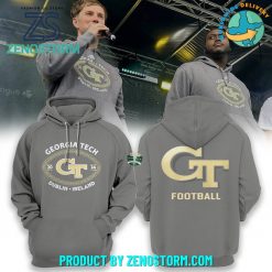 Georgia Tech Yellow Jackets Football Hoodie – Gray