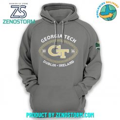 Georgia Tech Yellow Jackets Football Hoodie Gray