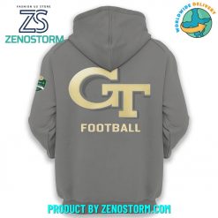 Georgia Tech Yellow Jackets Football Hoodie Gray