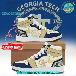 Georgia Tech Yellow Jackets Football Nike Air Jordan 1