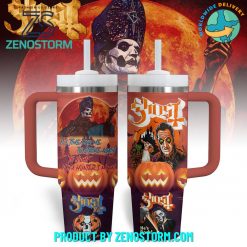 Ghost Band Happy Halloween 2024 Stanley Tumbler