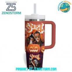 Ghost Band Happy Halloween 2024 Stanley Tumbler