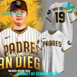 Go Woosuk San Diego Padres Baseball Team Baseball Jersey