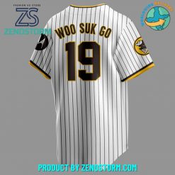 Go Woosuk San Diego Padres Baseball Team Baseball Jersey