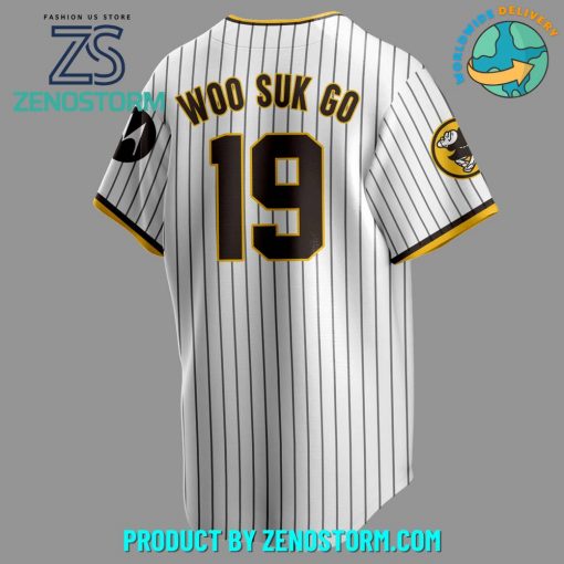 Go Woo-suk San Diego Padres Baseball Team Baseball Jersey