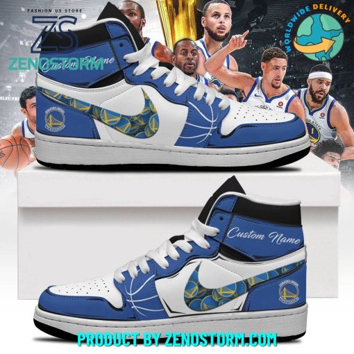 Golden State Warriors NBA 2024 Personalized Nike Air Jordan 1