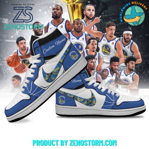 Golden State Warriors NBA 2024 Personalized Nike Air Jordan 1