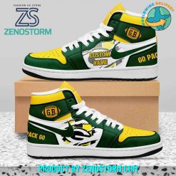 Green Bay Packers NFL 2024 Custom Name Nike Air Jordan 1