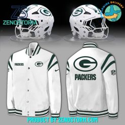 Green Bay Packers NFL Winter Warning Nike Baseball Jacket