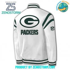 Green Bay Packers NFL Winter Warning Nike Baseball Jacket